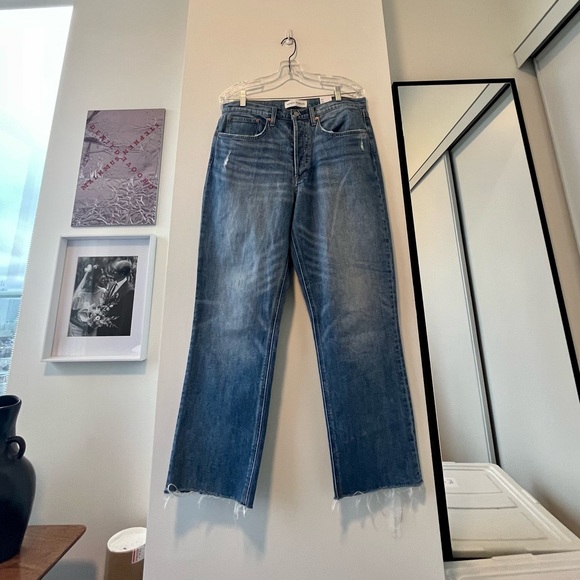 Denim ForumThe Arlo High Rise Straight 28L - Picture 7 of 12